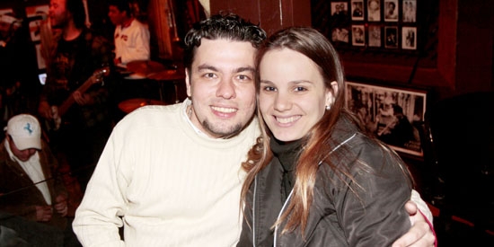Marcelo Faggioni e Fernanda Pagotto no Picanha na Tábua